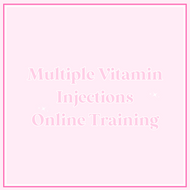 Online Vitamin Injection Training Course